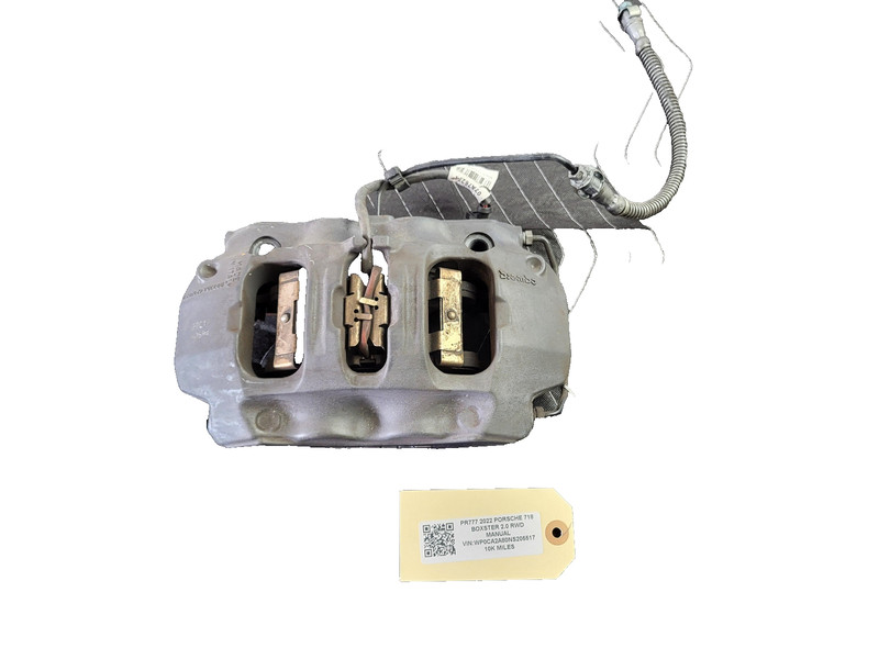 PORSCHE BOXSTER 718 2.0L RWD Front Left Driver Brake Caliper USED OEM 17-24