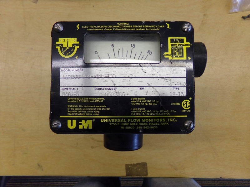 Flow Control Monitors WVM30GMV-8-A1NL-10D *FREE SHIPPING*