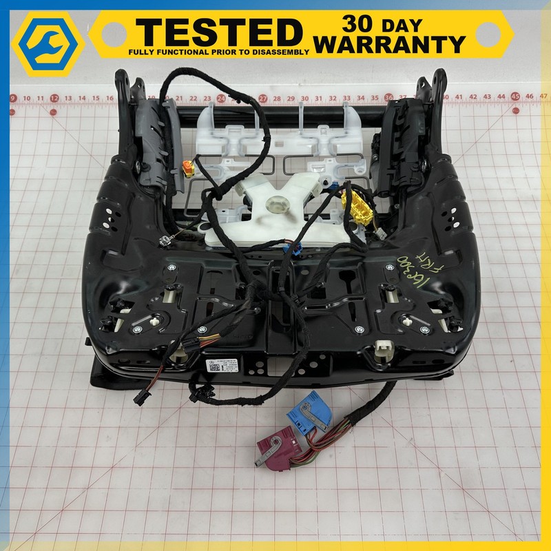 15-21 Mercedes C300 W205 FRONT RIGHT LOWER SEAT TRACK RAIL FRAME W/ MOTOR OEM