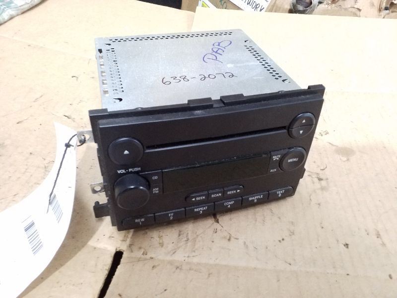 Audio Equipment Radio Am-fm-cd Single Disc Fits 06-07 FIVE HUNDRED 194601
