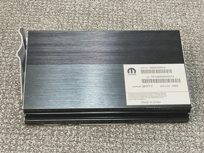 ✅ 13-22 Ram 1500-3500 Radio Stereo Audio Amplifier + Mounting Bracket 68225103AC