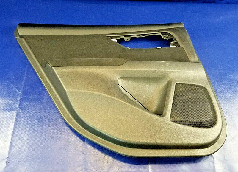 13-15 NISSAN ALTIMA REAR LEFT DRIVER SIDE INSIDE DOOR TRIM PANEL BLACK # 70261