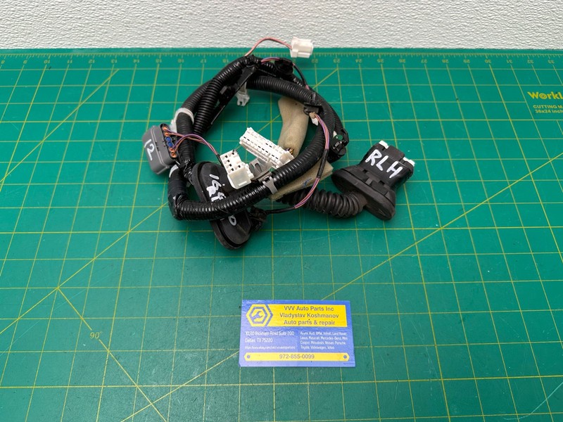 16-19 INFINITI Q50 REAR LEFT DRIVER DOOR WIRING WIRE HARNESS OEM