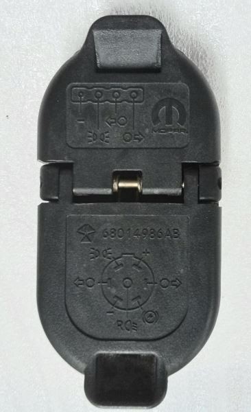 2009-2018 Dodge Ram 1500 2500 10-16 Ram 3500 Trailer Connector 68014986AB