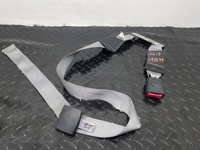04-07 Ford F350SD Crew Cab Rear Lap Belt & Buckle Gray OEM 4C3Z-26611B66-BA