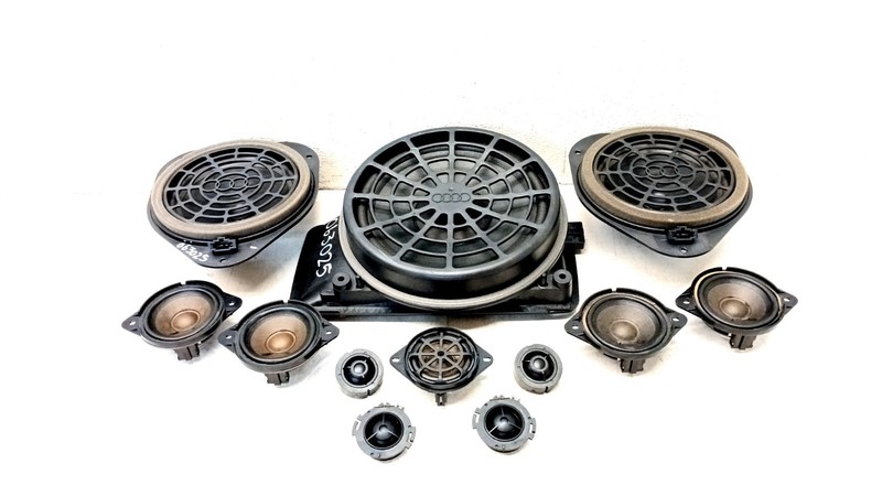 08-17 AUDI 8T A5 S5 COUPE FRONT REAR BANG & OLUFSEN DOOR TWEETER SPEAKER 063025
