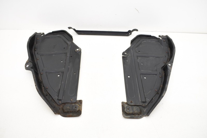 2004 NISSAN 350Z RIGHT RH & LEFT LH UNDER CAR MID SPLASH DUST SHIELDS OEM KW57