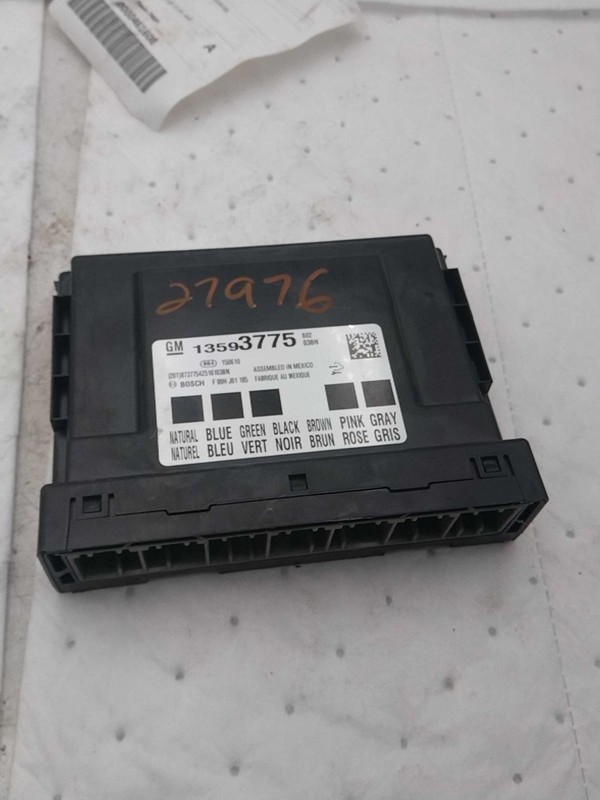 Used Body Control Module fits: 2015 Buick Regal Body Control BCM VIN 1 4th digit
