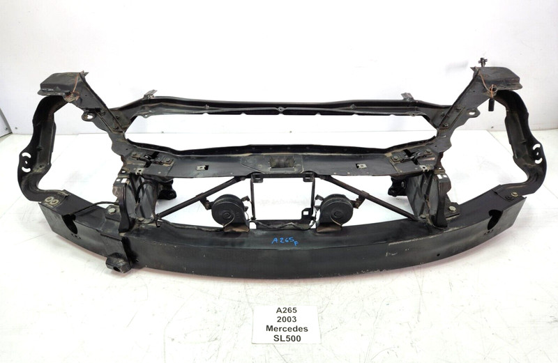 ✅ 03-08 OEM Mercedes R230 SL500 Front Bumper Reinforcement Radiator Support