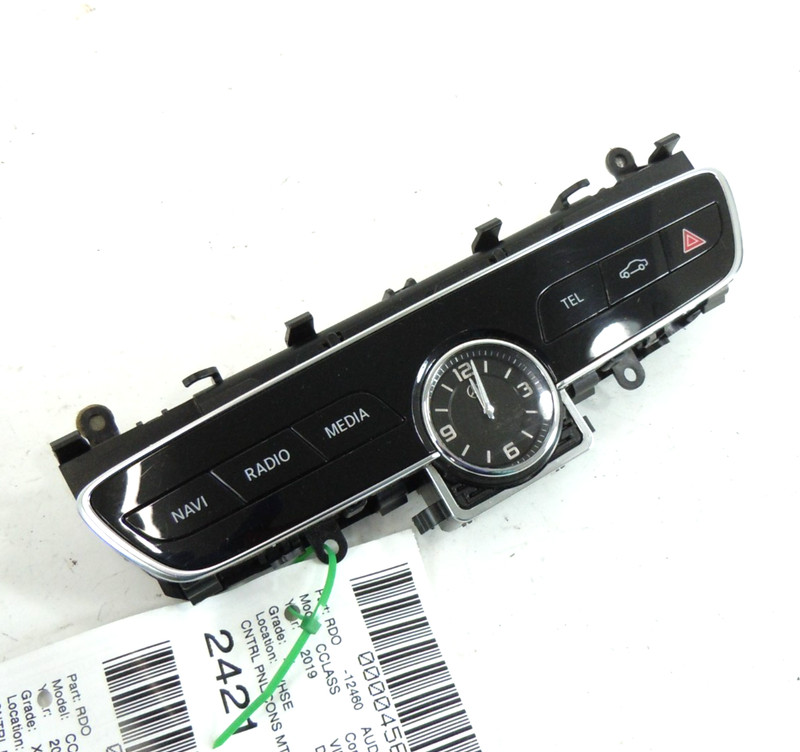 2019-2023 Mercedes-Benz C300 Clock Radio Navigation Multimedia Switch Panel OEM