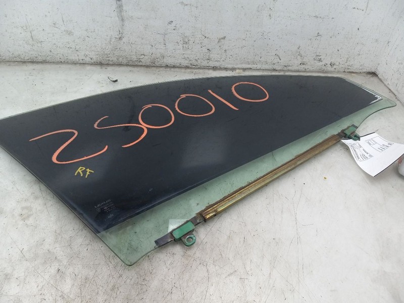 04 05 06 LEXUS ES300 FRONT PASSENGER RIGHT DOOR GLASS