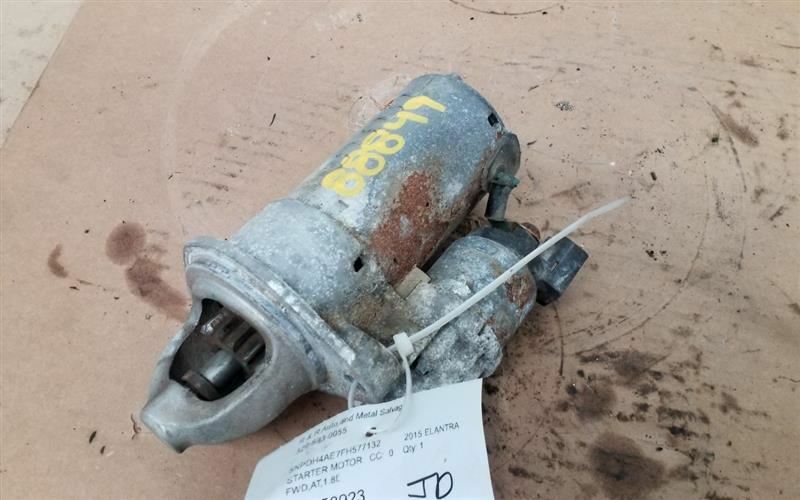Starter Motor US Built ID 361002E551 Fits 14-18 ELANTRA 217893