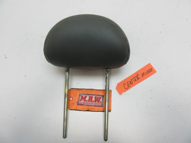 ESCAPE REAR SEAT HEADREST HEAD REST MIDDLE BACK CENTER GREY LEATHER GRAY