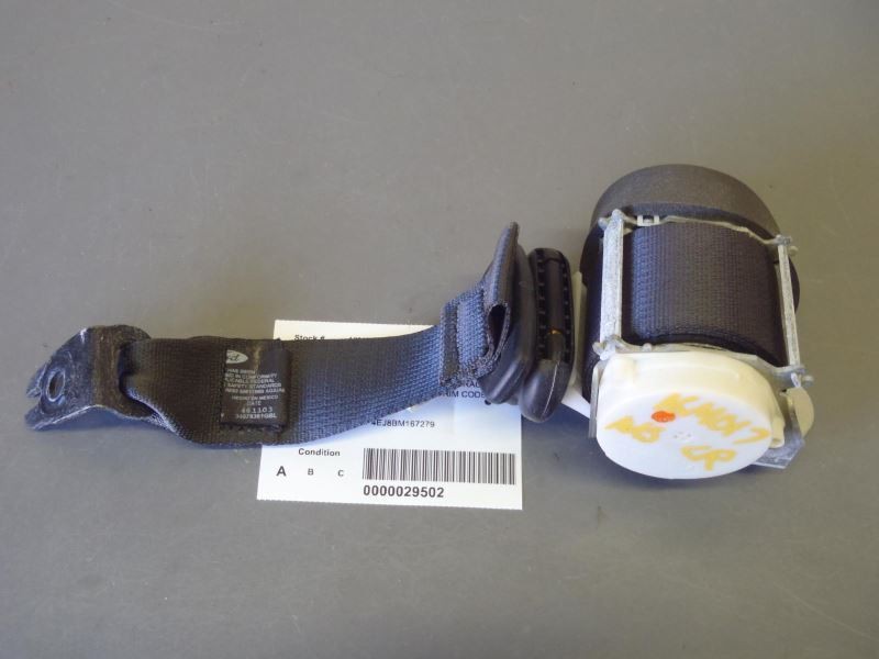 Left Driver Rear Seat Belt Retractor Fits 2011-2019 Ford Fiesta Hatchback 62991