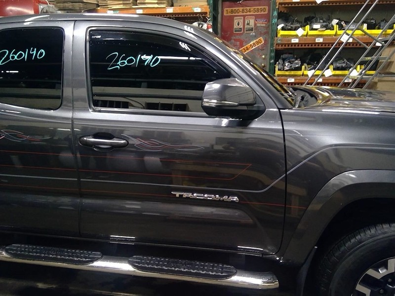 Passenger Front Door With Automatic Up And Down Window Fits 16-23 TACOMA 1780747