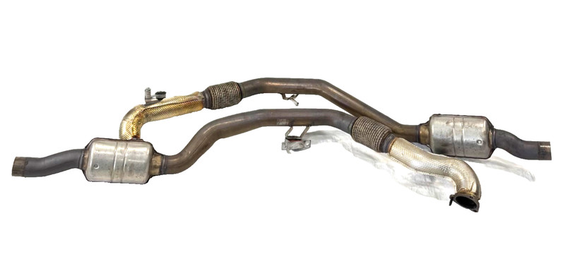 📌 2018 - 24 AUDI S5 Coupe QUATTRO EXHAUST PIPE SILENCER 8W0253211C SET OF 2 OEM