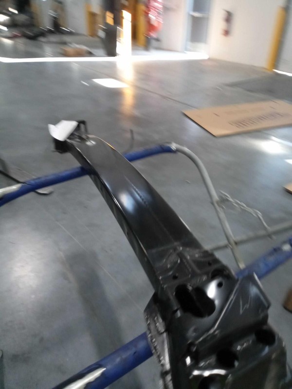 2015-2017 Toyota Camry Grey Bumper Impact Bar OEM 5202106130 Used 56K Miles
