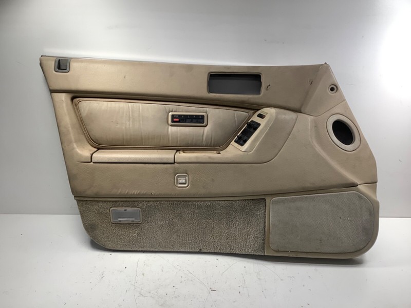 89-90 Honda Legend 4D Left Front Door Panel & Window Switches Assembly OEM
