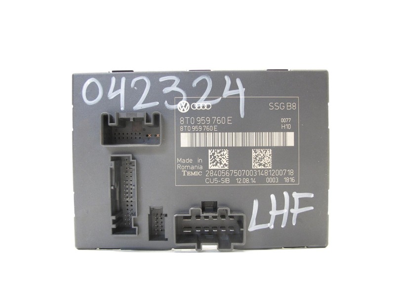 10-17 AUDI 8T A5 S5 RS5 FRONT DRIVER LEFT SEAT CONTROL MODULE OEM 042324