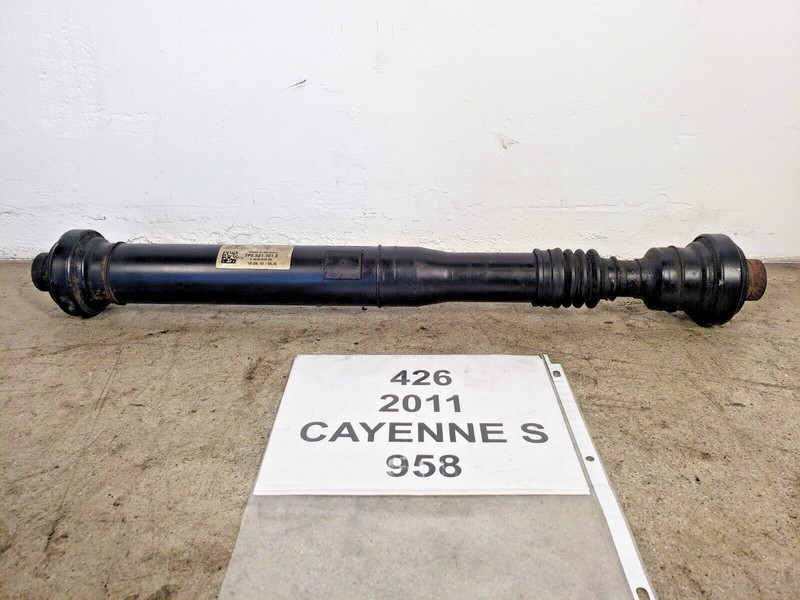 ✅11-14 OEM Porsche Cayenne S 958 Front Driveline Driveshaft Drive Line Shaft 54k
