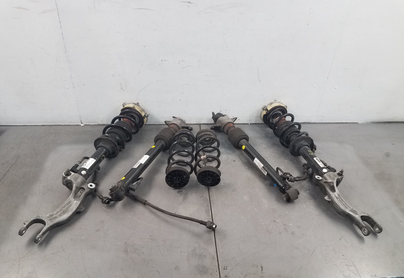 2018 Audi RS5 Quattro F5 Shock Strut Spring Active Suspension Set #4168 E3