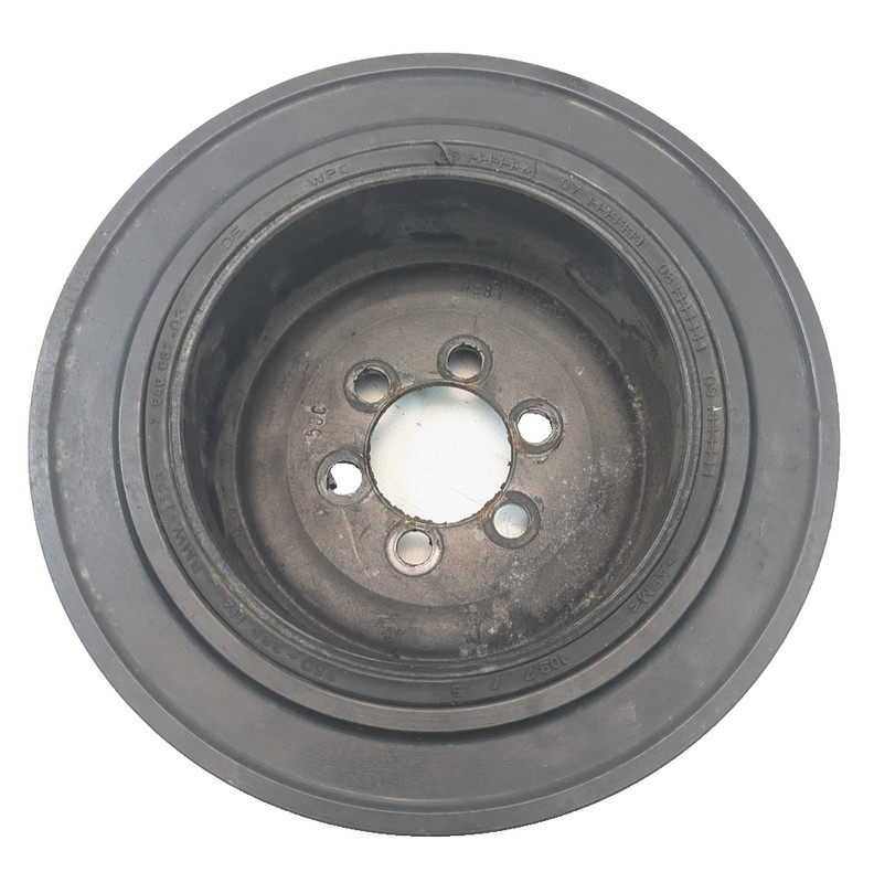 07-13 BMW 328i Engine Vibration Damper Crank Shaft Pulley Harmonic Balancer