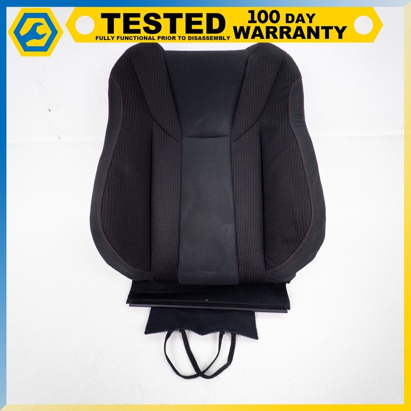 22-24 SUBARU WRX FRONT LEFT DRIVER SEAT UPPER BACK BLACK OEM