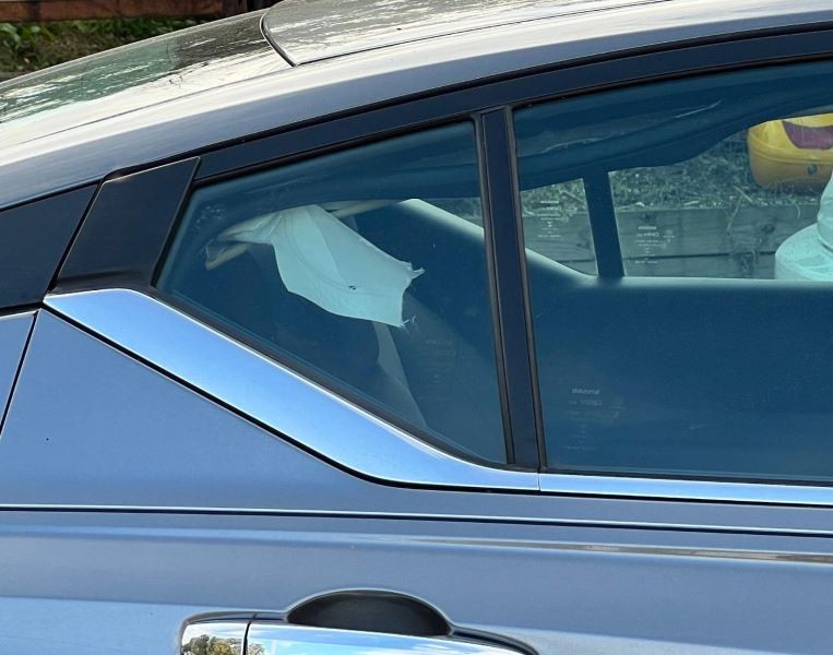 2019-2024 NISSAN ALTIMA RIGHT REAR DOOR VENT WINDOW 2.5L AT FWD 63K -SV- 59235