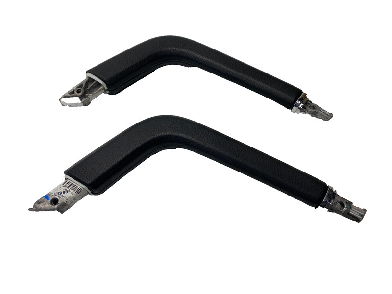11-14 PORSCHE CAYENNE FRONT CENTER CONSOLE GRAB HANDLES BLACK OEM #A0.61