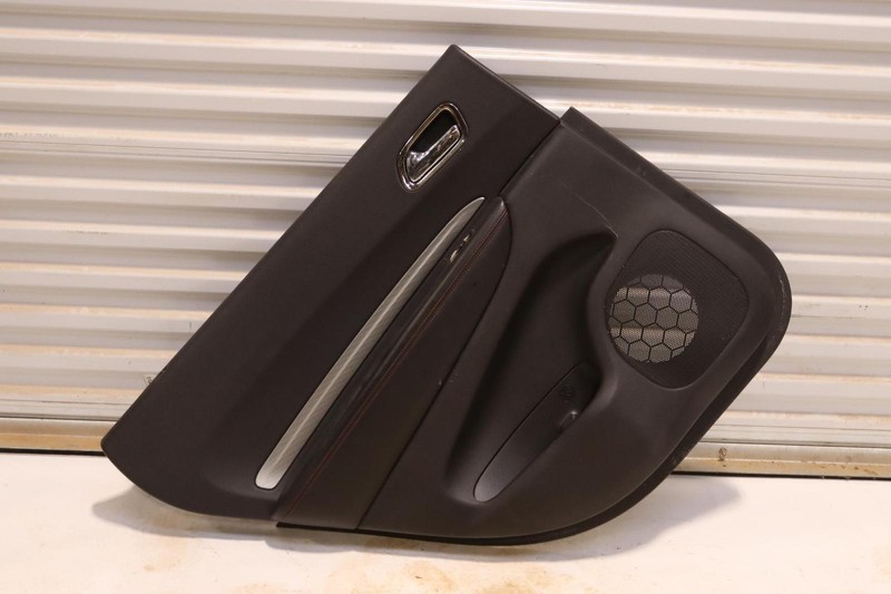 2016-2018 DODGE DURANGO REAR LEFT SIDE DOOR PANEL TRIM COVER BLACK OEM