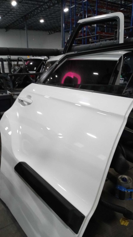 2012 KIA Soul Rear Right Door White OEM Used 457656 134K Miles