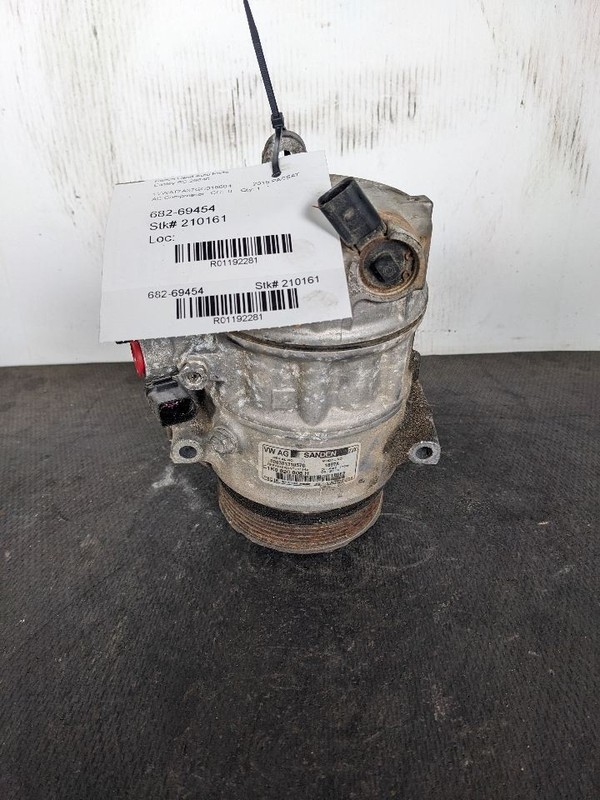 AC Compressor Fits 16-18 JETTA 1192281