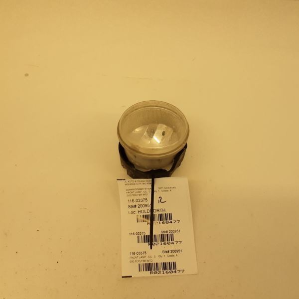 Corner/Park Light Fog-driving Lower Bumper Cover Fits 10-20 CARAVAN 2160477