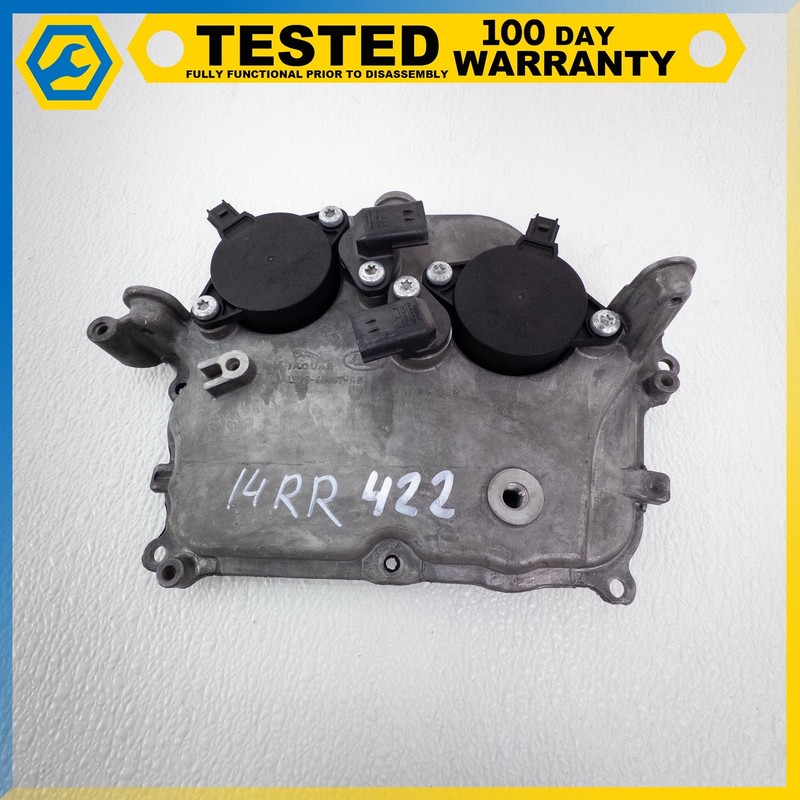 14-22 RANGE ROVER L405 XF XJL 3.0L/5.0L LEFT SIDE ENGINE TIMING CHAIN COVER OEM