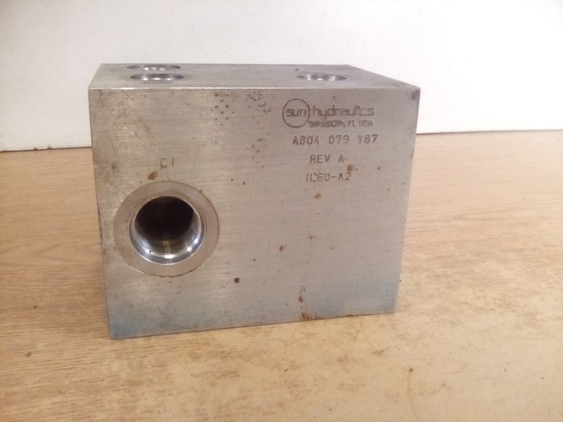 Sun Hydraulics A804079Y87 Hydraulic Manifold IL60-A2