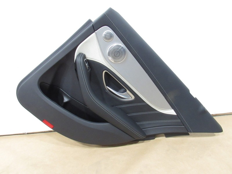 18-21 Mercedes C63 S W205 2020 Rear Right Passenger Door Cover Trim Panel ;:O
