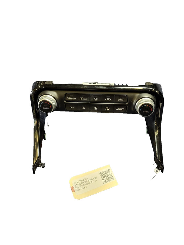 Used Oem Kia A/C Heater Control 97250-J5000 for 2018-2020 Stinger 2.0 RWD