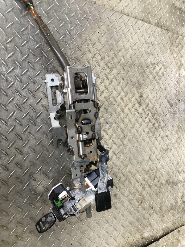 2008-2012 Honda Accord Steering Column Broken Key But Works Oem Tested