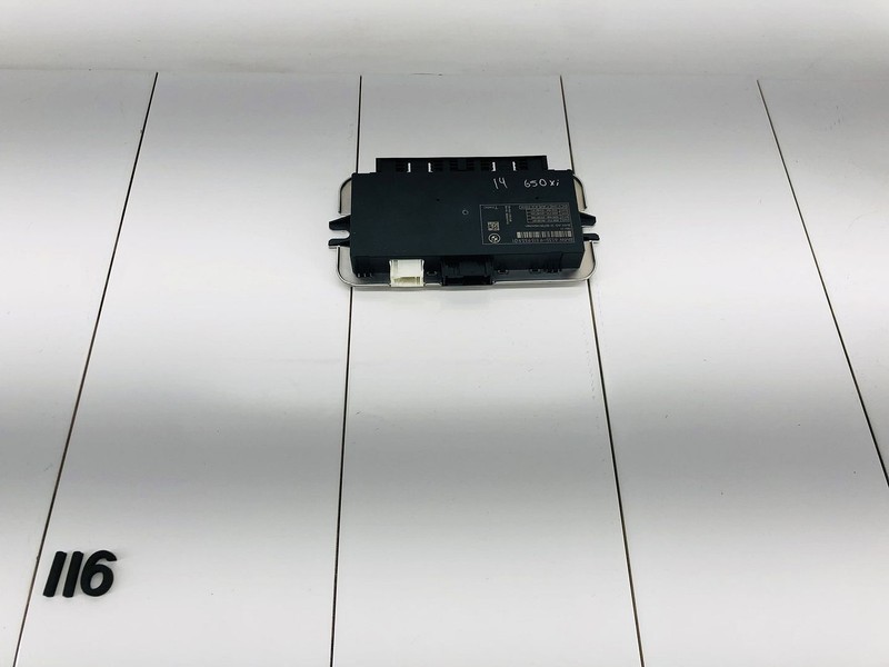 14-15 BMW 650I XDRIVE 4.4L V8 F13 HEADLIGHT FOOTWELL LIGHT CONTROL MODULE OEM