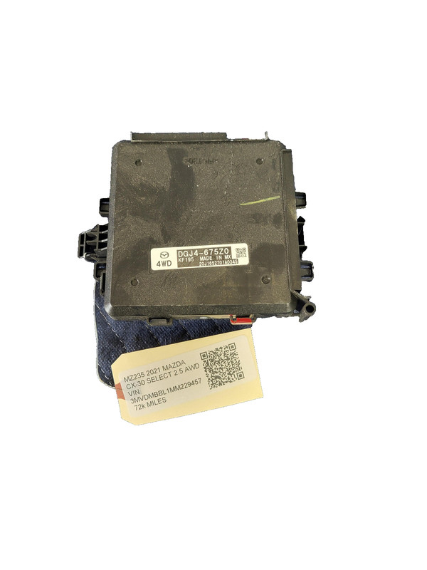 Used Oem Mazda Power Supply Control Module Unit 2.5L AWD for 2020-2021 CX-30