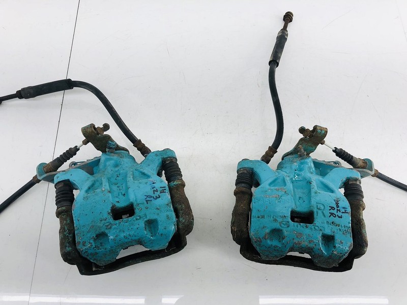 14-18 MAZDA 3 REAR LEFT & RIGHT SIDE ABS BRAKE CALIPER SET OF 2 OEM