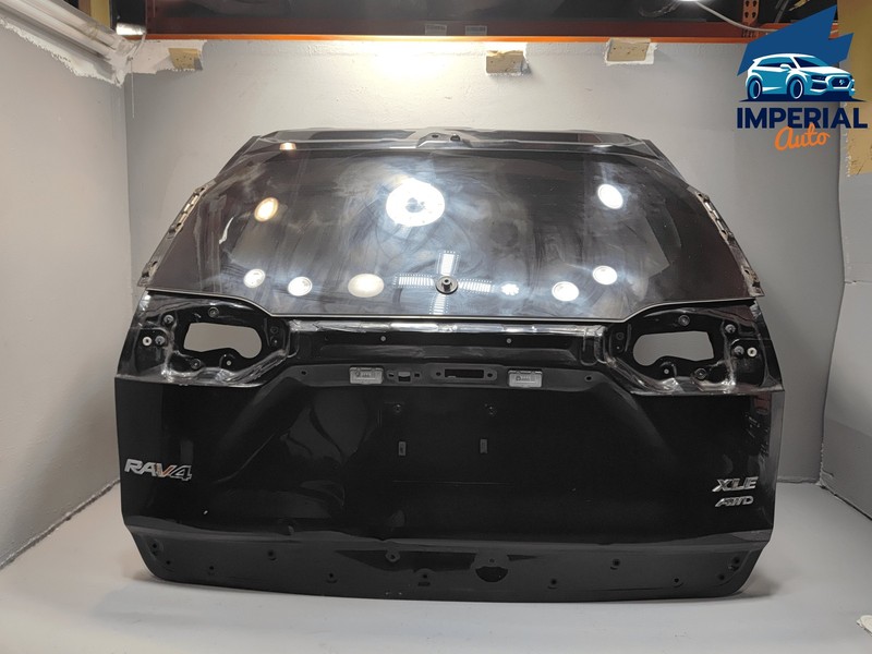 2019-2025 TOYOTA RAV4 REAR LIFTGATE TAILGATE SHELL PANEL W/ GLASS BLACK 218 OEM