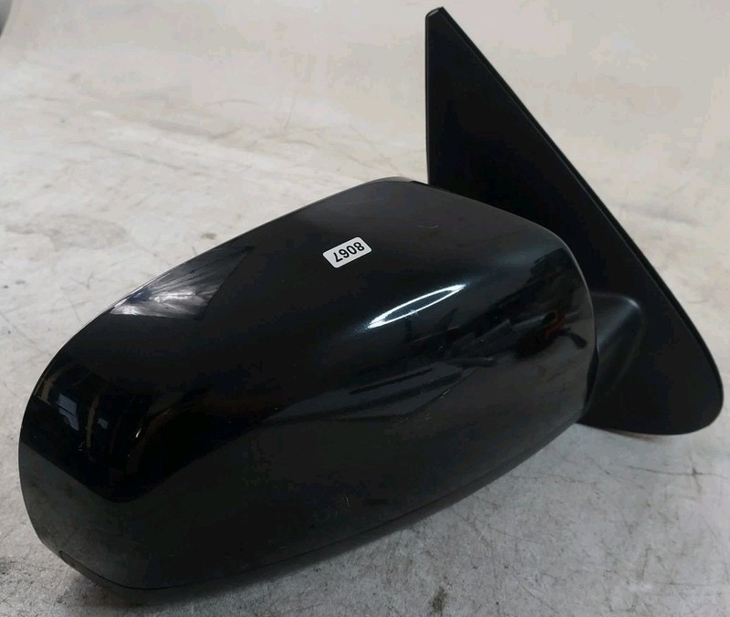 07-12 Hyundai Santa Fe SE Power Right Passenger Side View Door Mirror Black OEM
