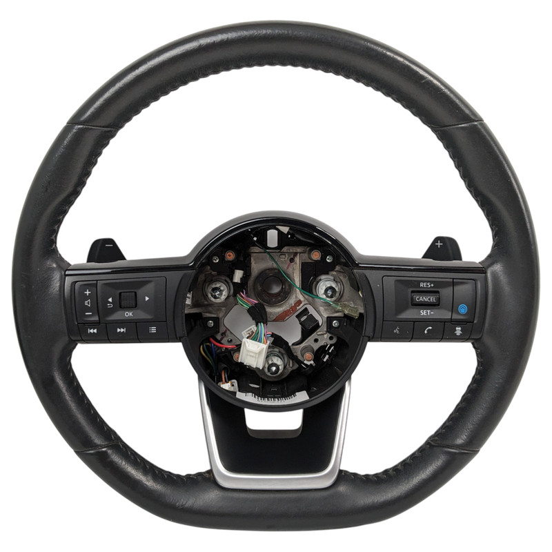 2023-2024 Nissan Rogue Wheel Steering Leather Black W/ Swtiches OEM 48430-6RR3D