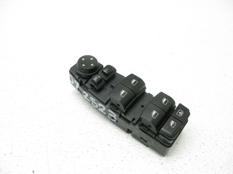 10-21 BMW F10 535i 640i M5 M6 X3 MASTER WINDOW SWITCH FRONT LEFT OEM 072523