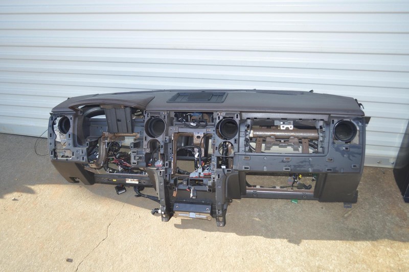 2009 FORD PICKUP F150 PLATINUM DASHBOARD INSTRUMENT PANEL BROWN W/ HARNESS OEM