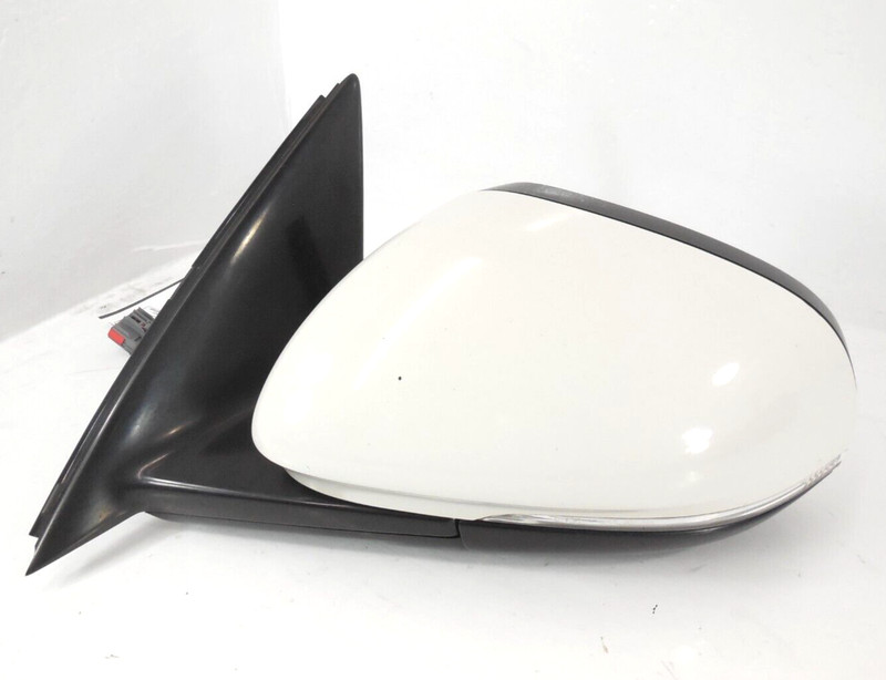10-15 Jaguar XJ Power Door Mirror Driver Left OEM Blind Spot Alert Power Fold