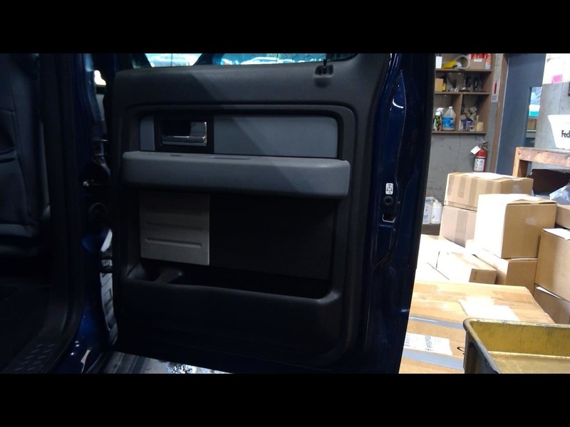 F150 Crew Cab 2012 Passenger Right Rear Door Trim Panel Rear 1649281