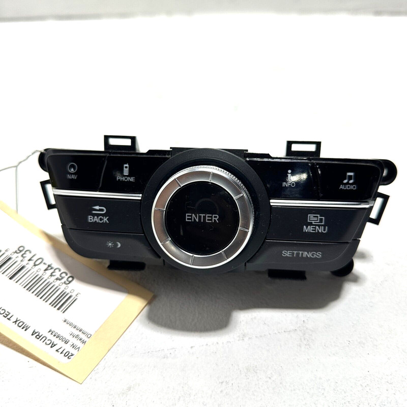 2014 - 2017 ACURA MDX DASH DASHBOARD AUDIO RADIO NAVIGATION SWITCH KNOB OEM