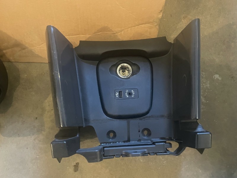 14-17 MINI COOPER OEM FRONT CENTER CONSOLE INSTRUMENT CARRIER PANEL